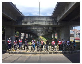 Santri PPPM Baitul Makmur Berpartisipasi dalam Gowes LDII Jawa Timur 2019
